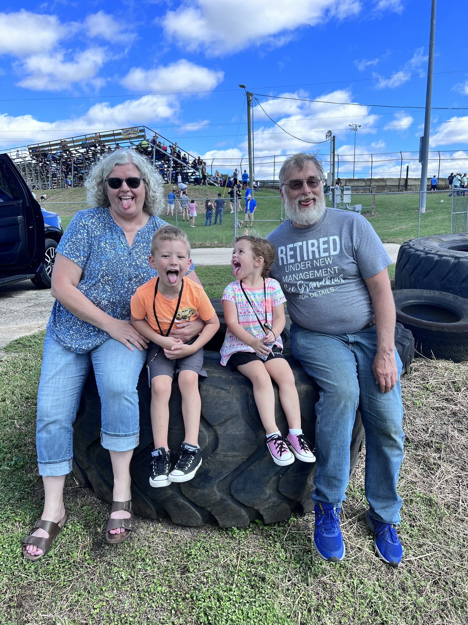 Grandparents with JD and Ali
