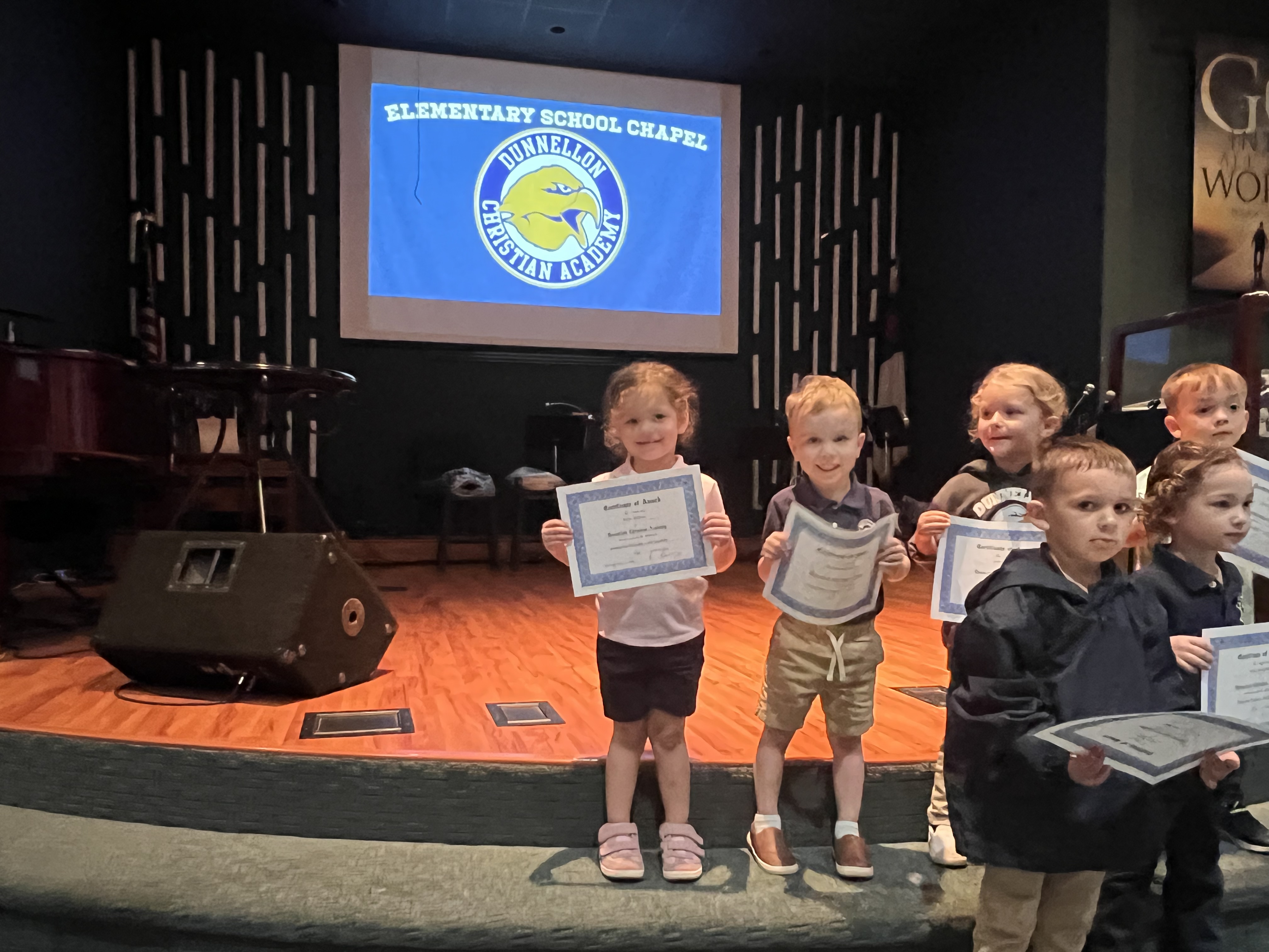 JD and Ali at DCA awards chapel